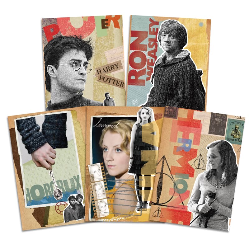 HARRY POTTER Pop Style Poster Set