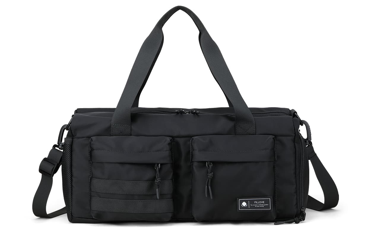 Fillove Travel Gym Bag Black