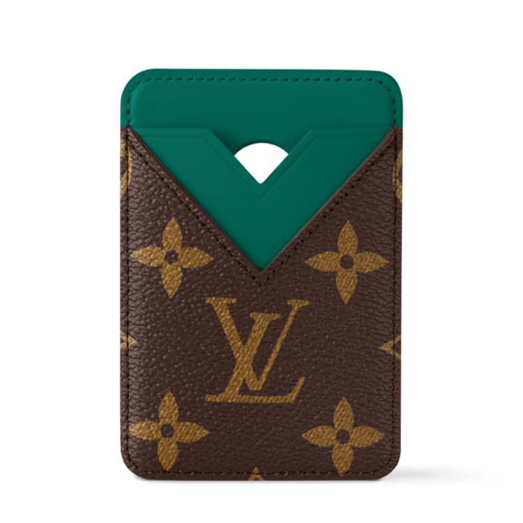 LOUIS VUITTON/路易威登 Louis Vuitton Card Holder Borneo Green