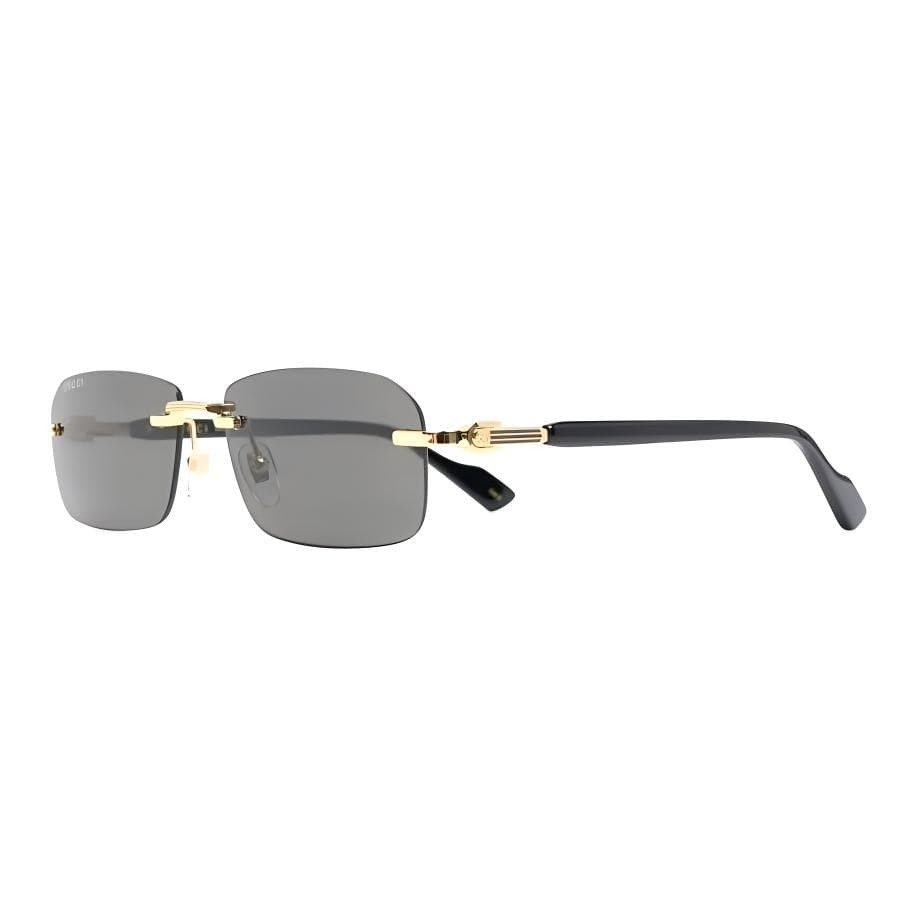 GUCCI/古驰 Gucci Rectangular Sunglasses Black