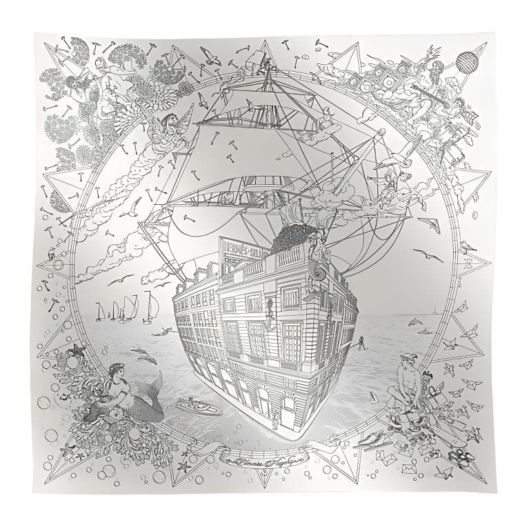 HERMES/爱马仕 Hermes Silk Scarf
