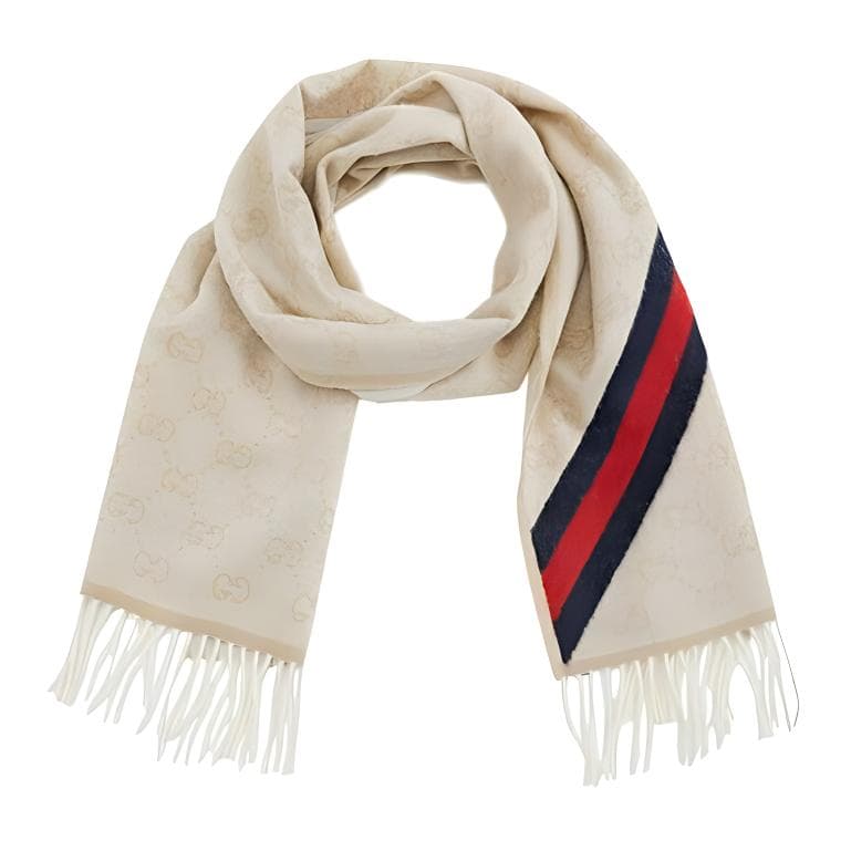 GUCCI/古驰 Gucci Wool Long Scarf