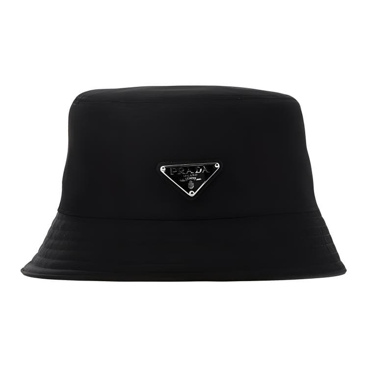 Prada Black Lee Nylon Bucket Hat