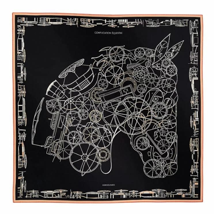 HERMES/爱马仕 Hermes Silk Scarf