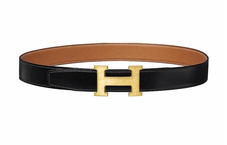 HERMES/爱马仕 Hermes H Martelee Epsom Belt