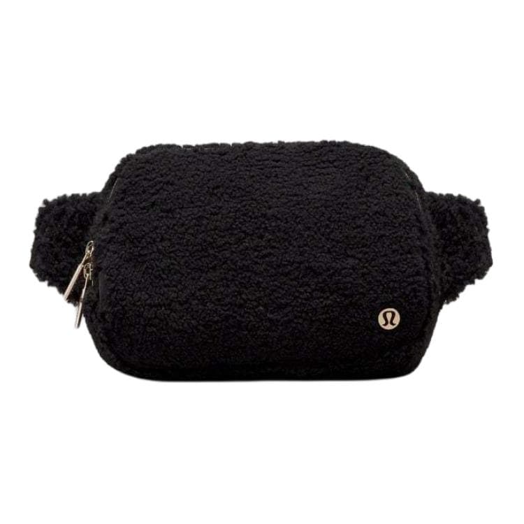 lululemon/露露乐蒙 lululemon Everywhere Logo Large Belt Bag Black Gold