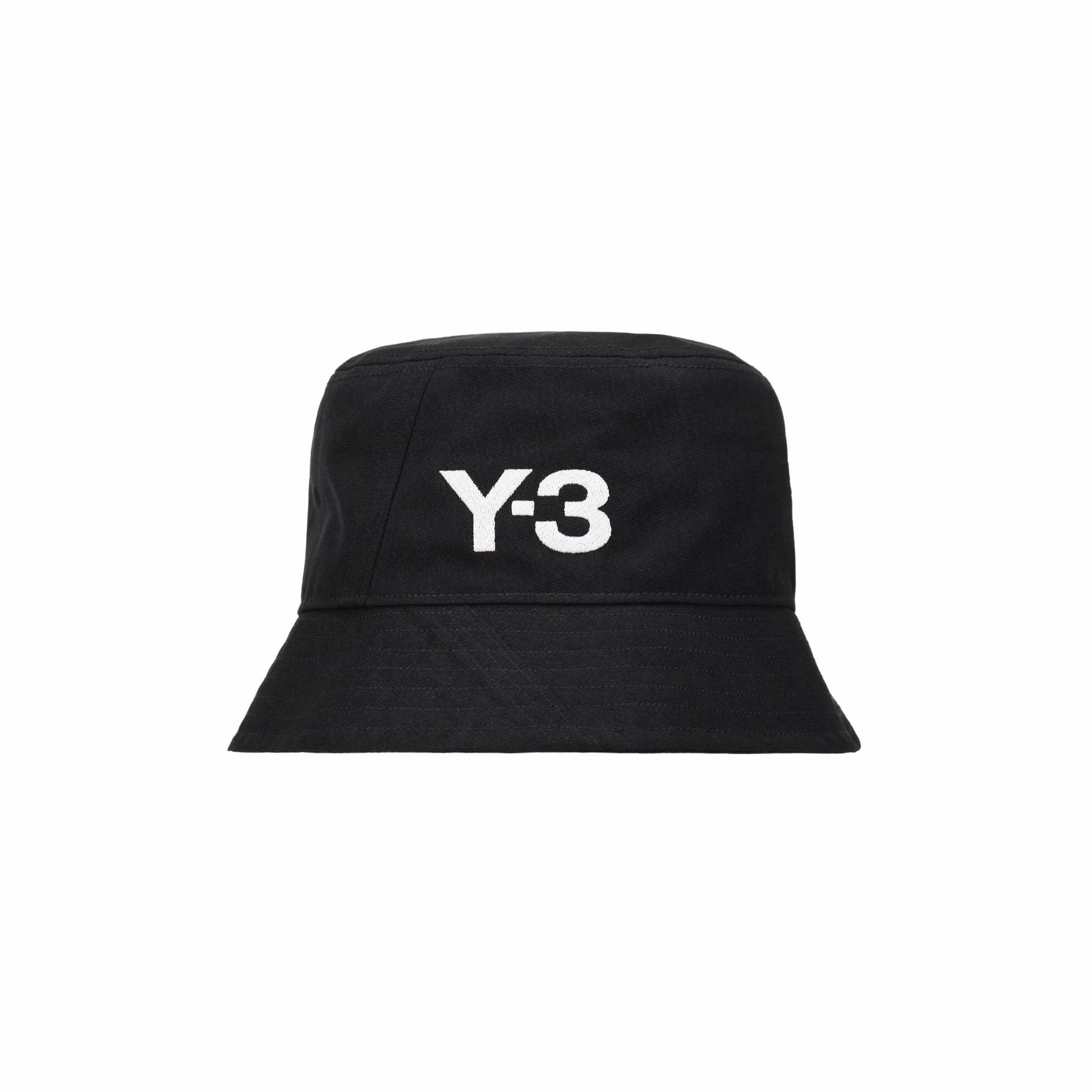Y-3 Logo Bucket Hat Black