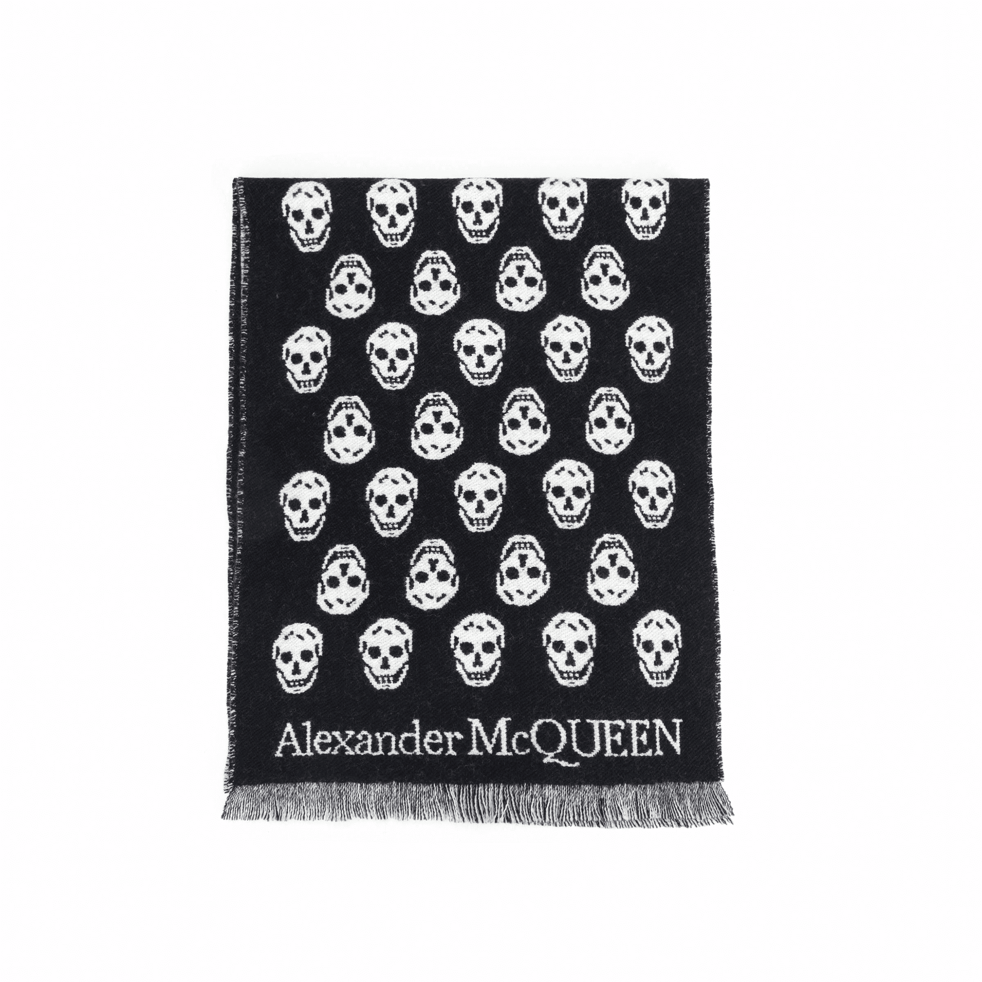 Alexander McQueen Allover Skull Scarf
