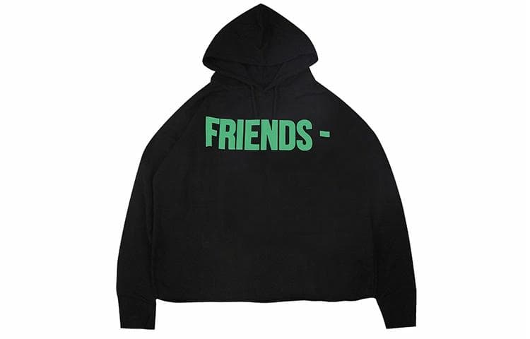 VLONE Friends Hoodie Black