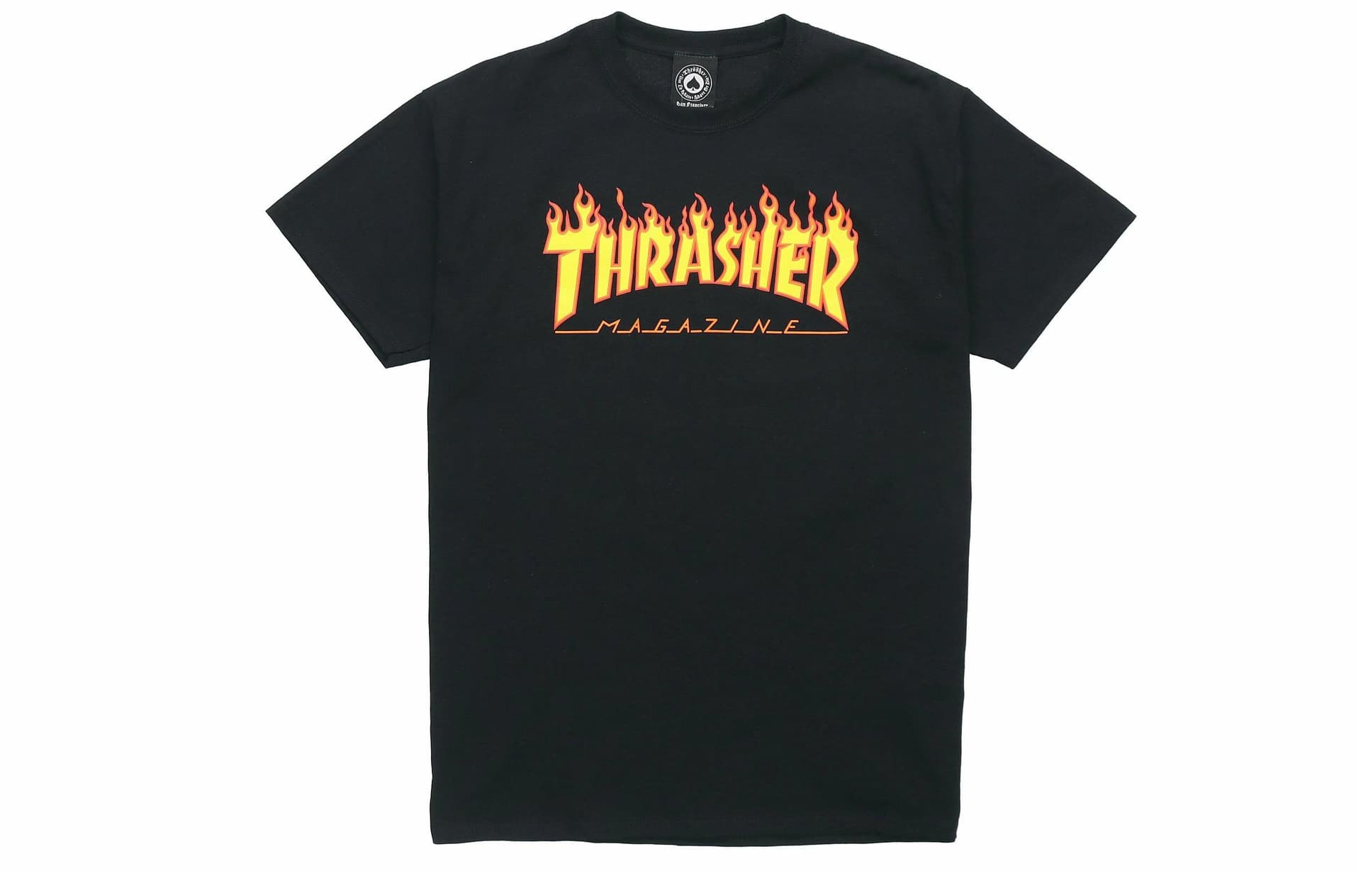 Thrasher Flame T-Shirt Black