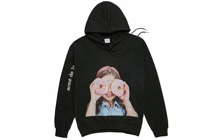 acme de la vie ADLV Donut Girl Hoodie Black