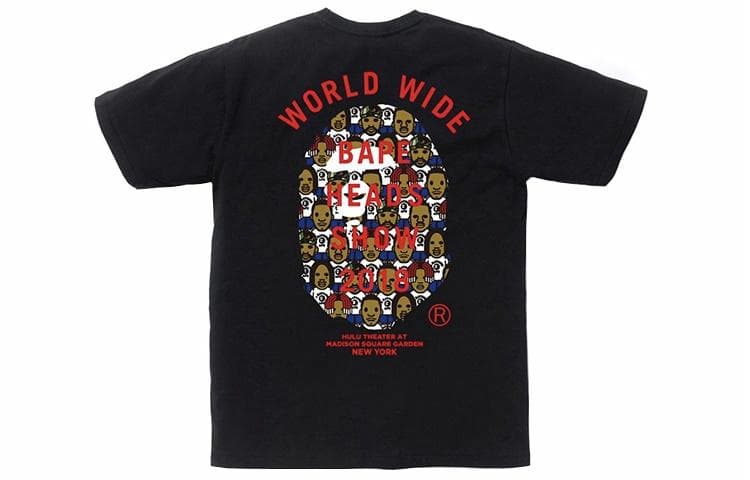 A BATHING APE BAPE Heads Show T-Shirt