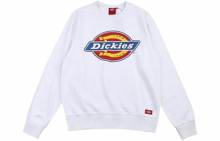 Dickies Logo Crewneck Sweatshirt White