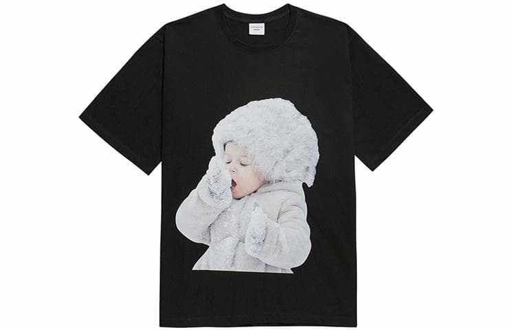 acme de la vie ADLV Baby Face Short Sleeve T-shirt Black