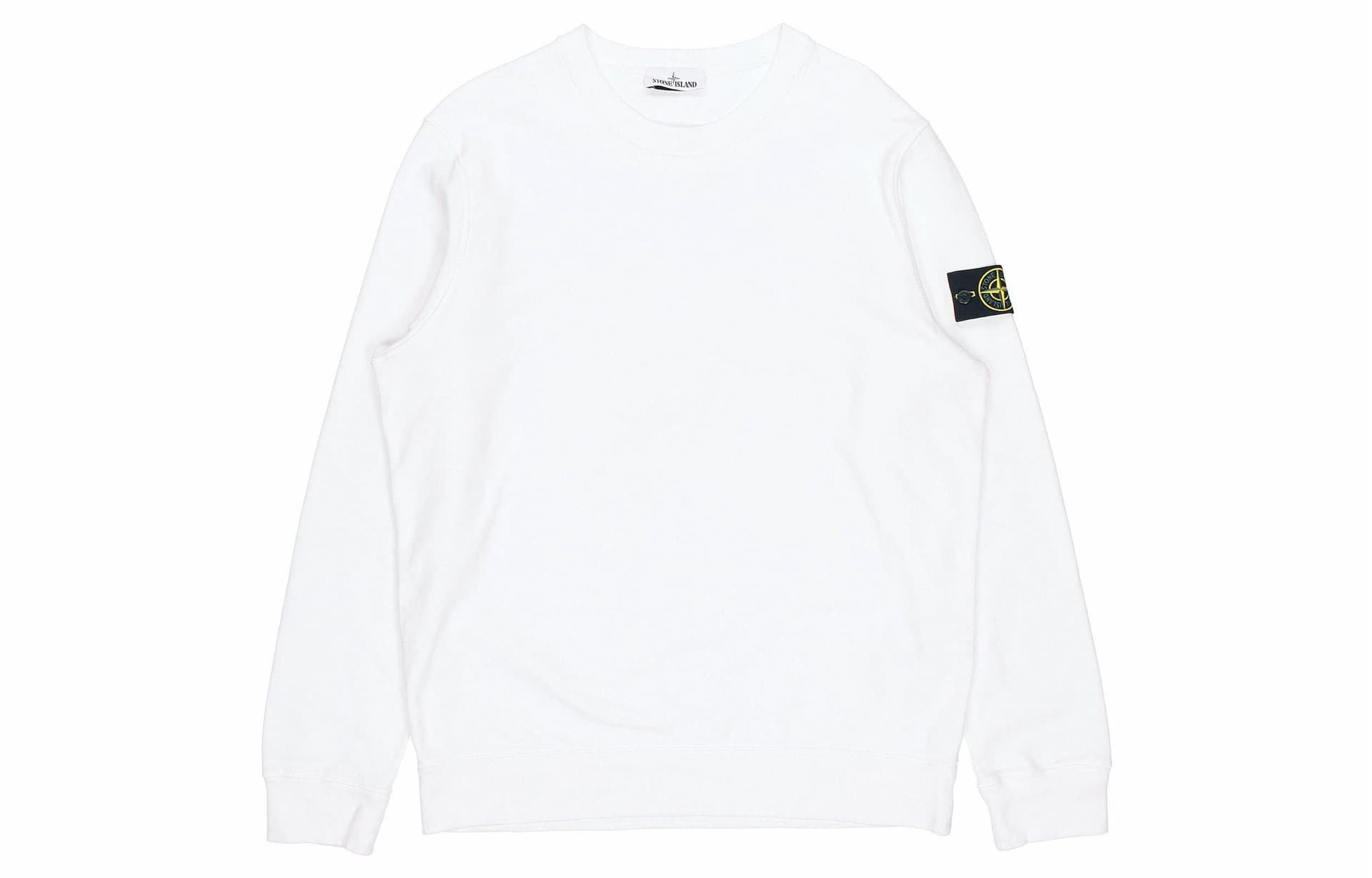 Stone Island Crewneck Sweatshirt White