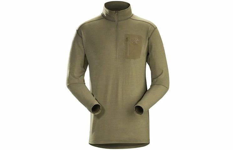 Arcteryx RC'TERYX Leaf Cold Wx Zip Neck AR - Wool T