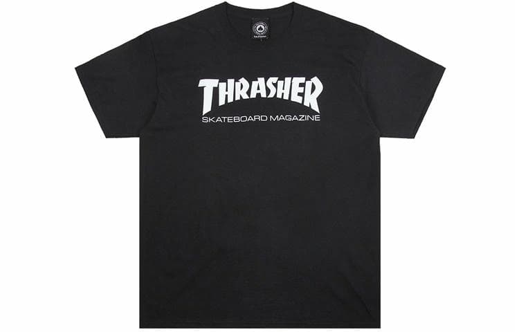 Thrasher Basic Tee Black