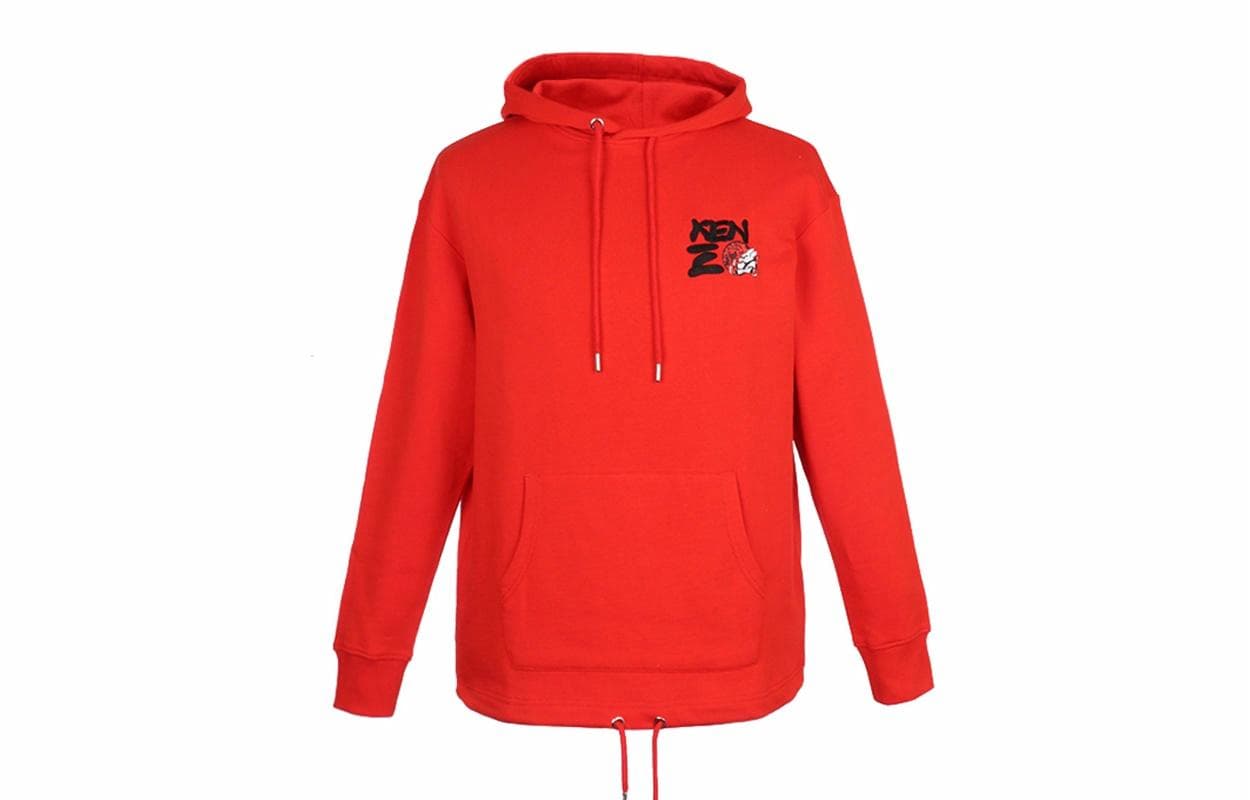 KENZO Kung Fu Rat Hoodie Red
