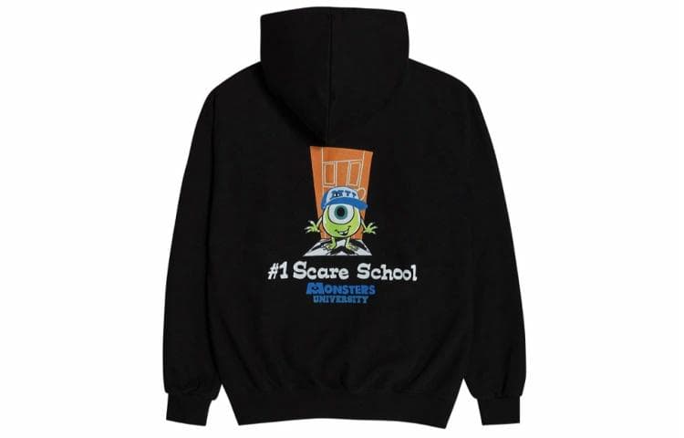 acme de la vie x Monsters University Hoodie Black