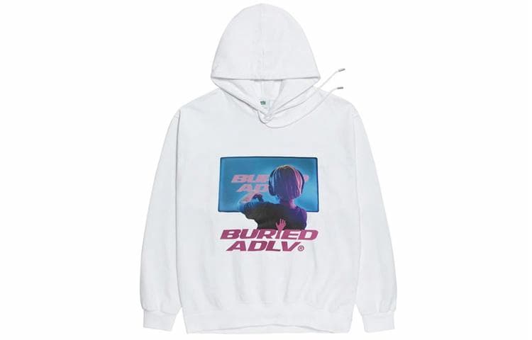 acme de la vie x BA Hoodie White
