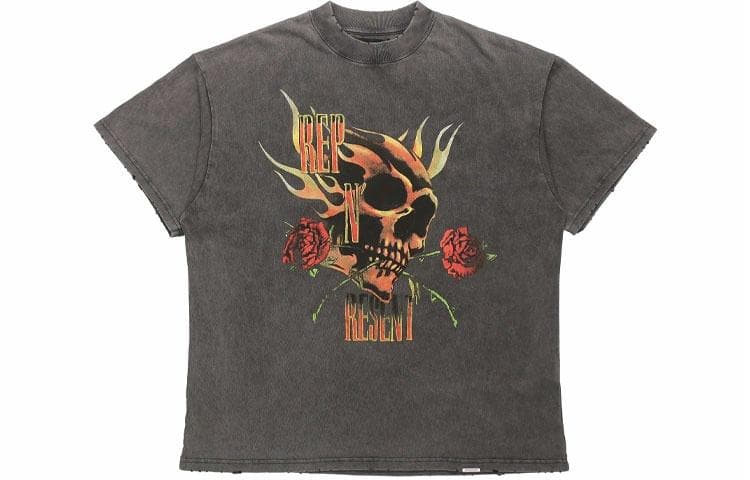Represent Vintage Washed T-Shirt Grey