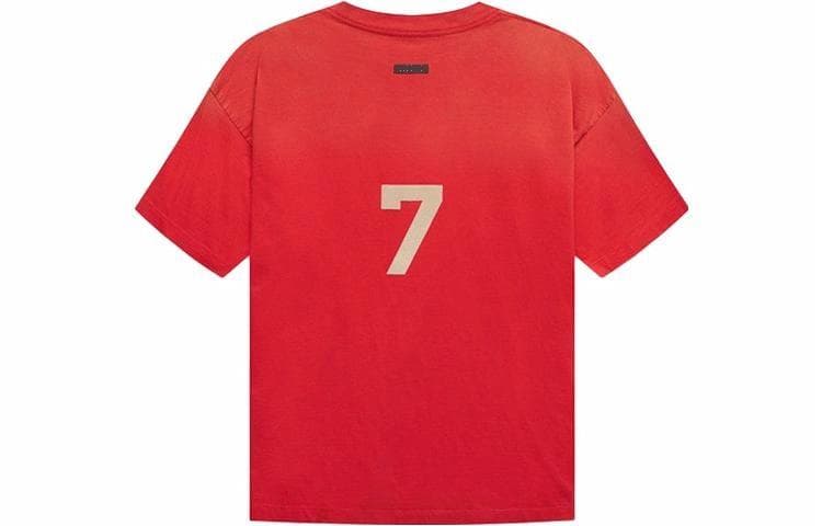 Fear of God 7 Tee Vintage Red