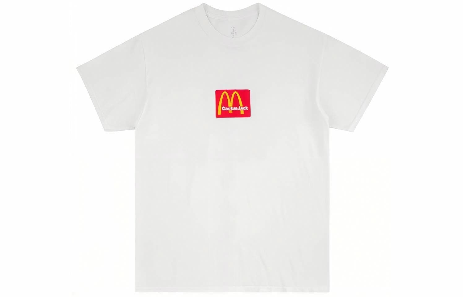 Travis Scott x McDonald's Cactus Jack T-Shirt White