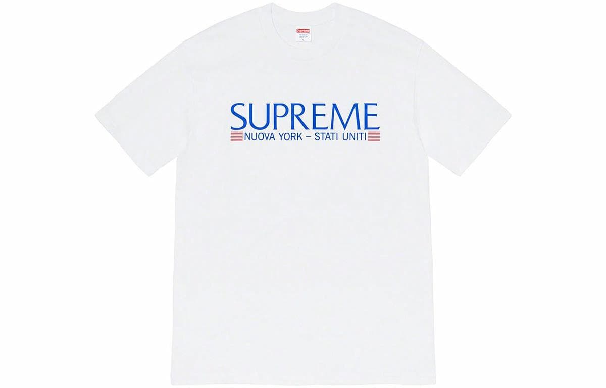 Supreme Week 1 Nuova York Tee