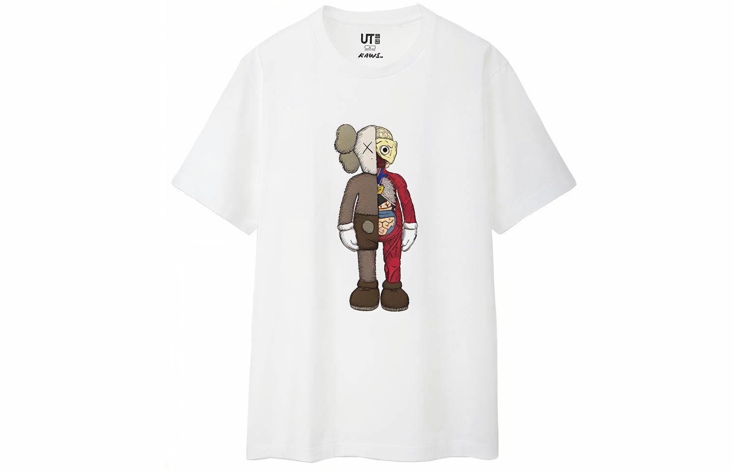 UNIQLO/优衣库 UNIQLO x KAWS T-Shirt White