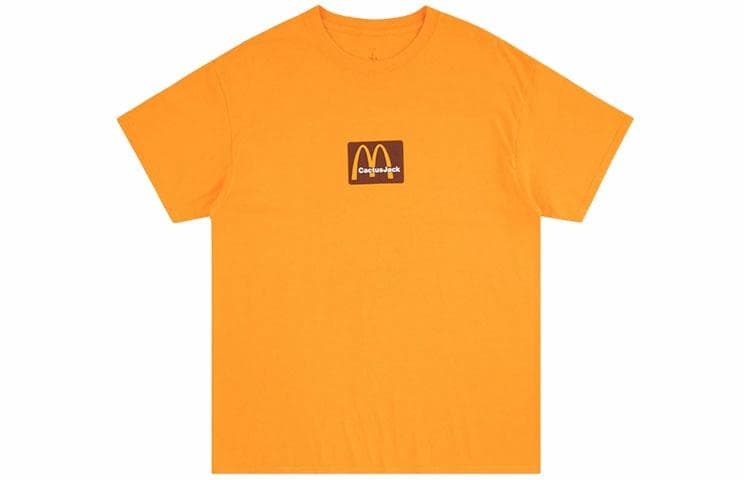 Travis Scott Cactus Jack x Mcdonald's Tee Yellow