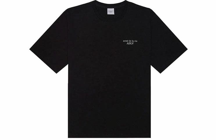 acme de la vie ADLV Basic Short Sleeve T-shirt Black