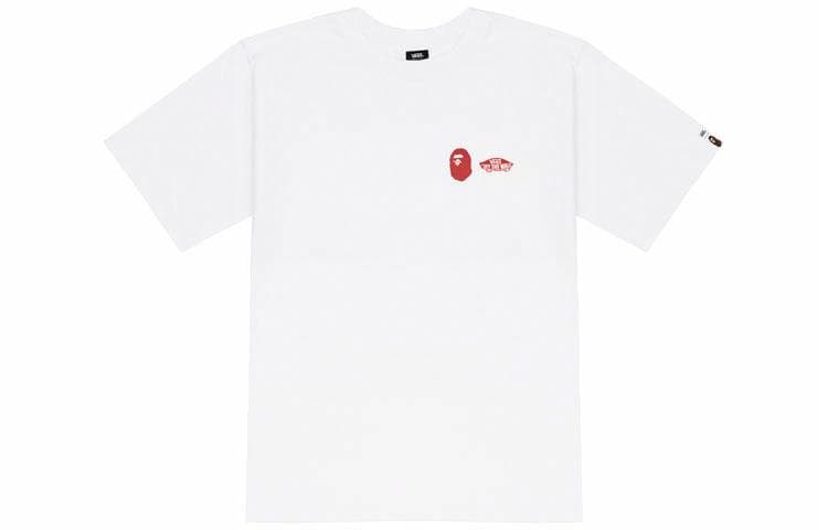 Vans BAPE SK8-Hi T-Shirt White