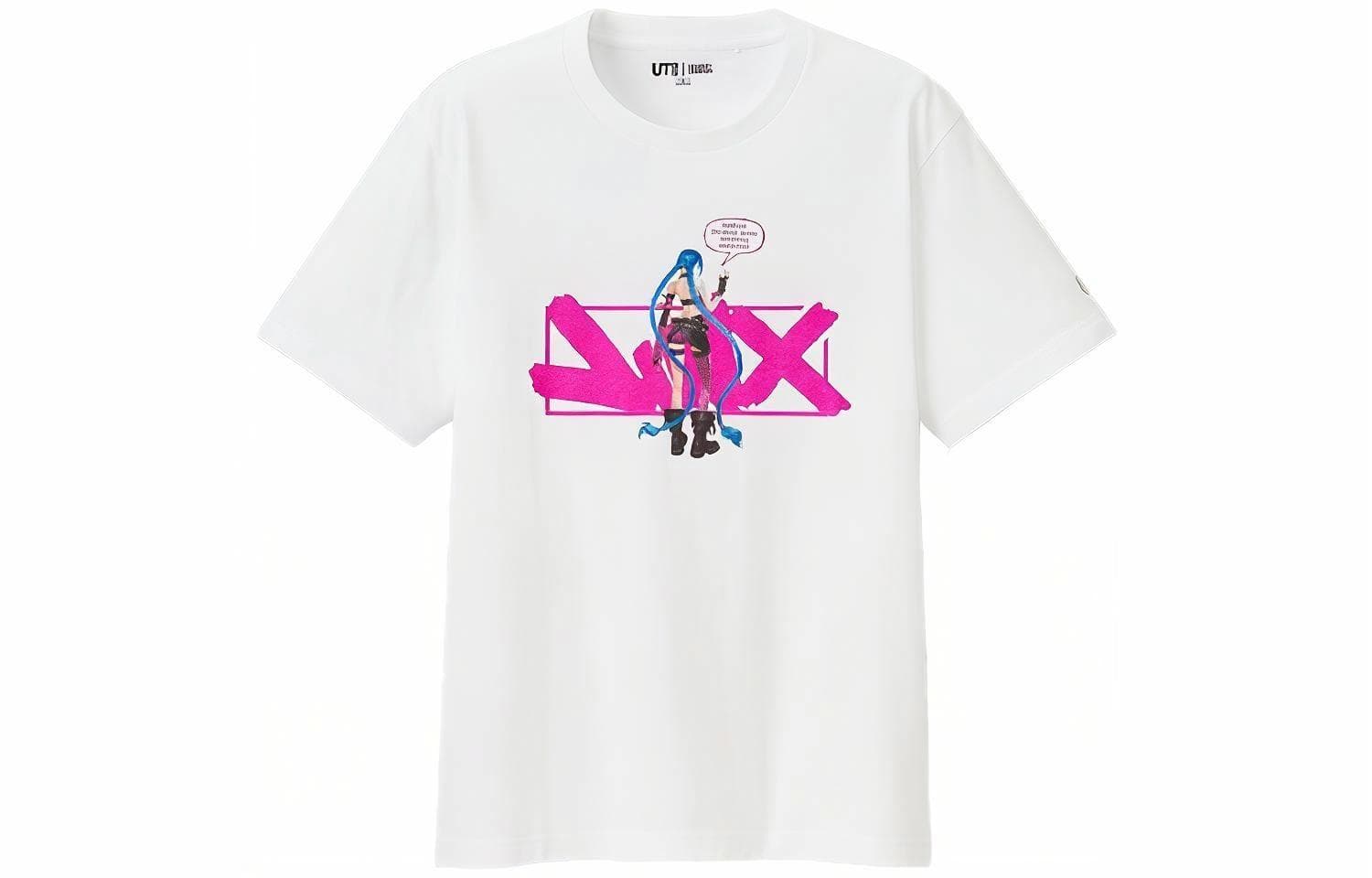UNIQLO/优衣库 UNIQLO x League of Legends Graphic T-Shirt White