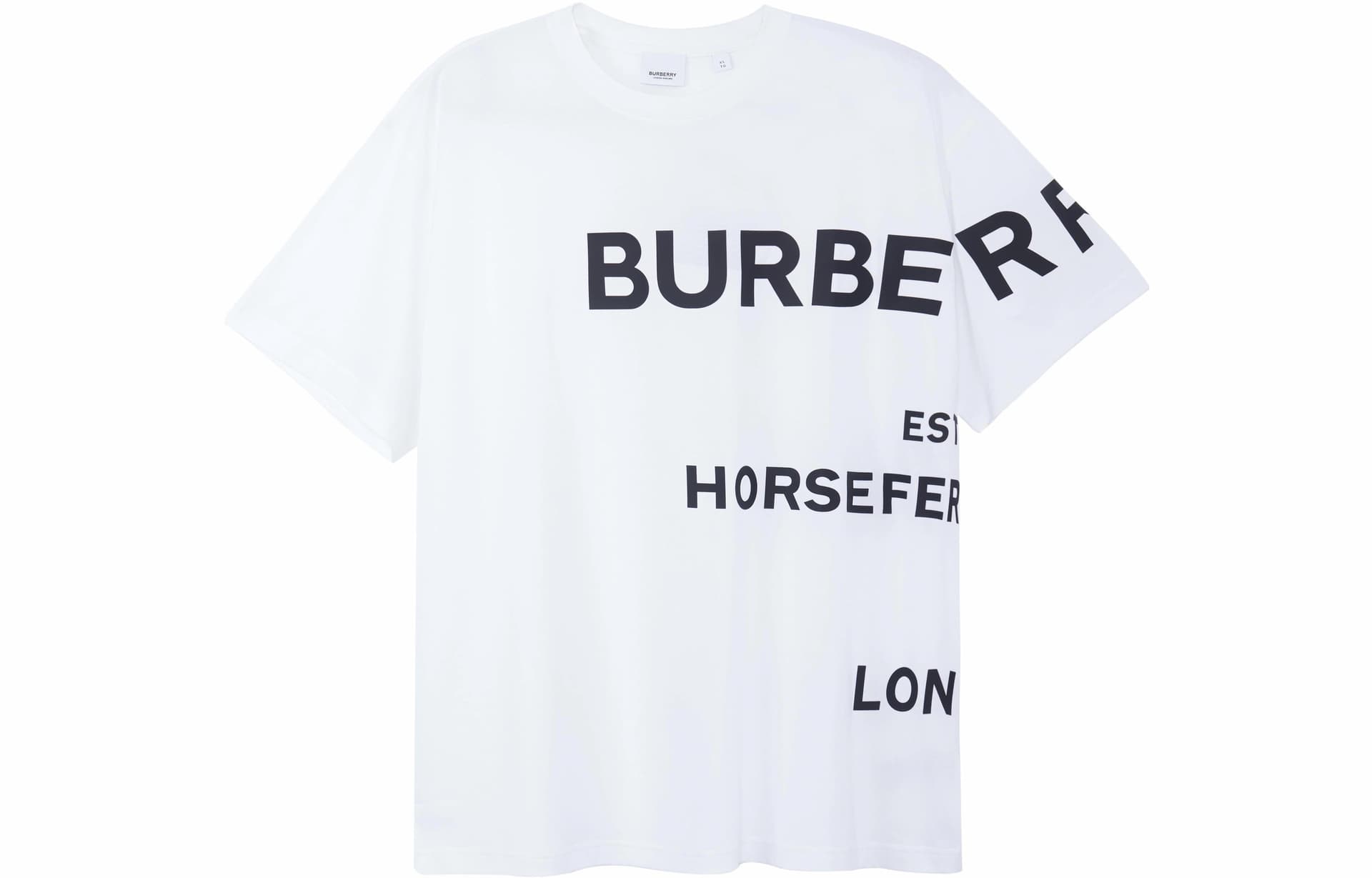 Burberry Horseferry Oversize T-Shirt White
