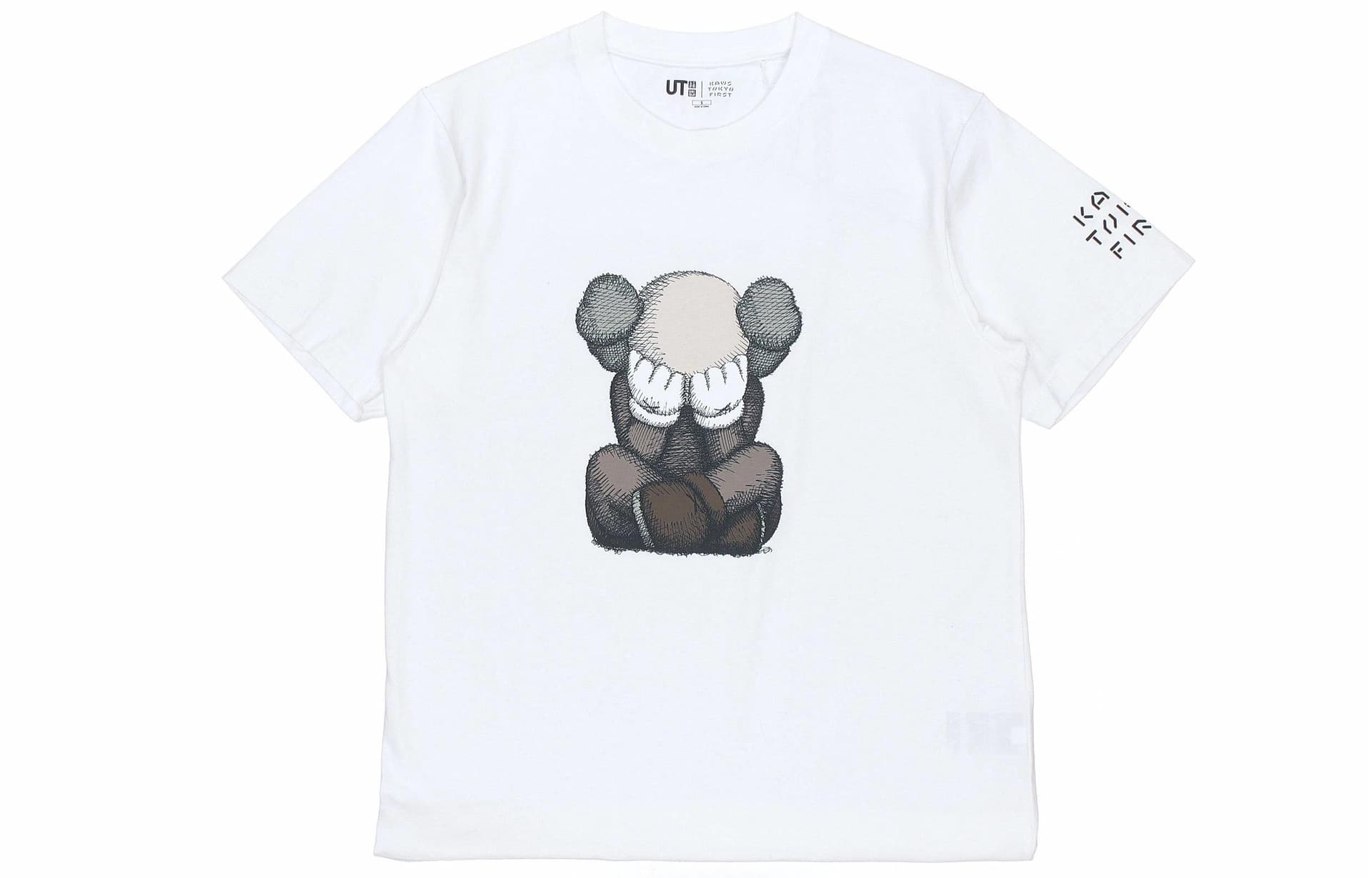 UNIQLO/优衣库 UNIQLO x KAWS Graphic Tee White