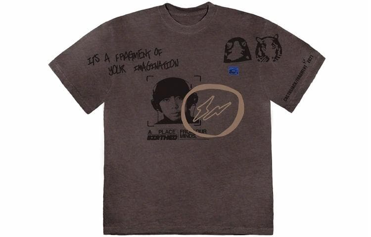 Travis Scott Cactus Jack Brown Tee