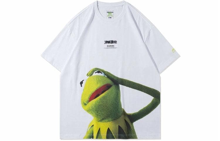 李宁 LiNing x Disney Cartoon Print T-Shirt White