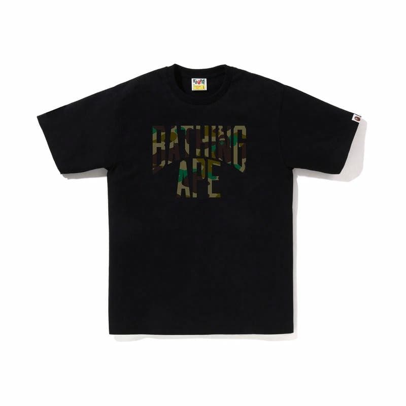 A BATHING APE BAPE SS23 Camo Logo T-Shirt