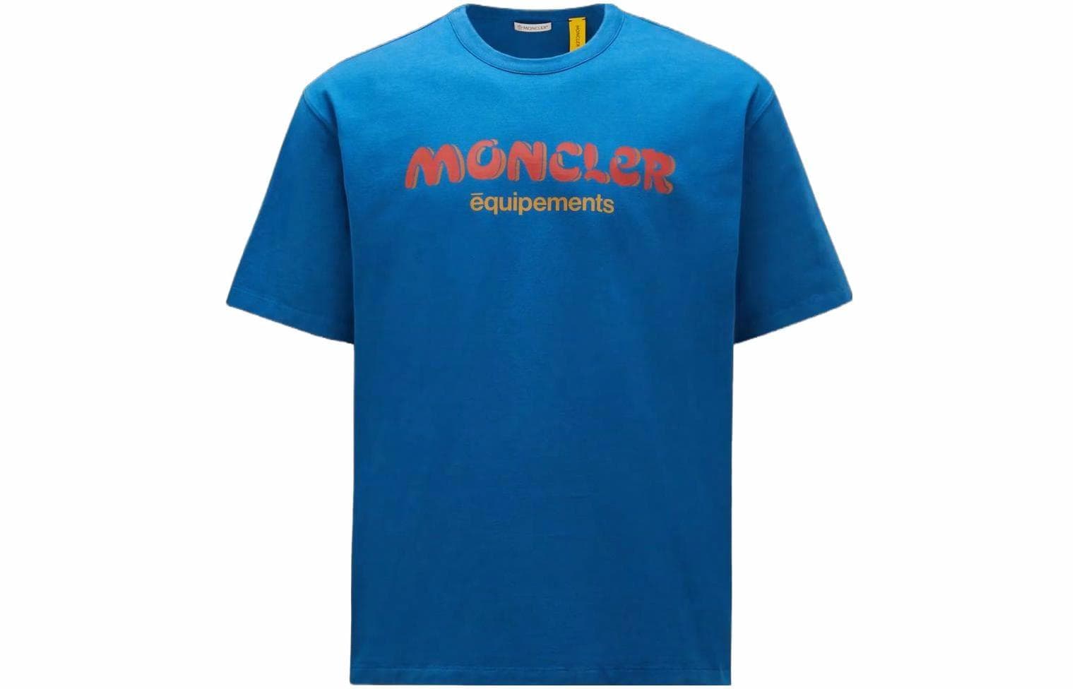 MONCLER GENIUS Moncler x Salehe Bembury FW23 Blue Tee
