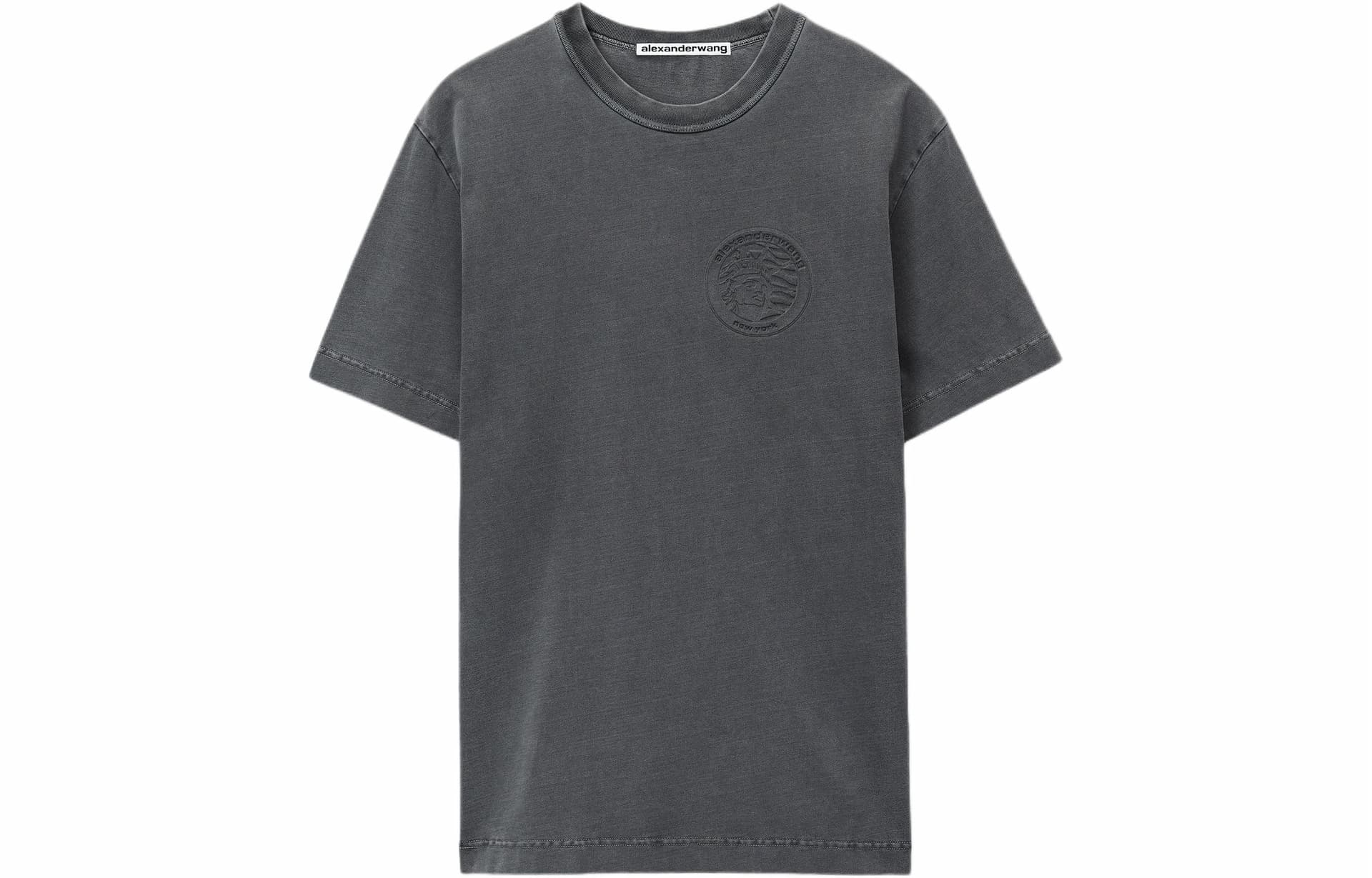 Alexander Wang SS24 Washed Black T-Shirt
