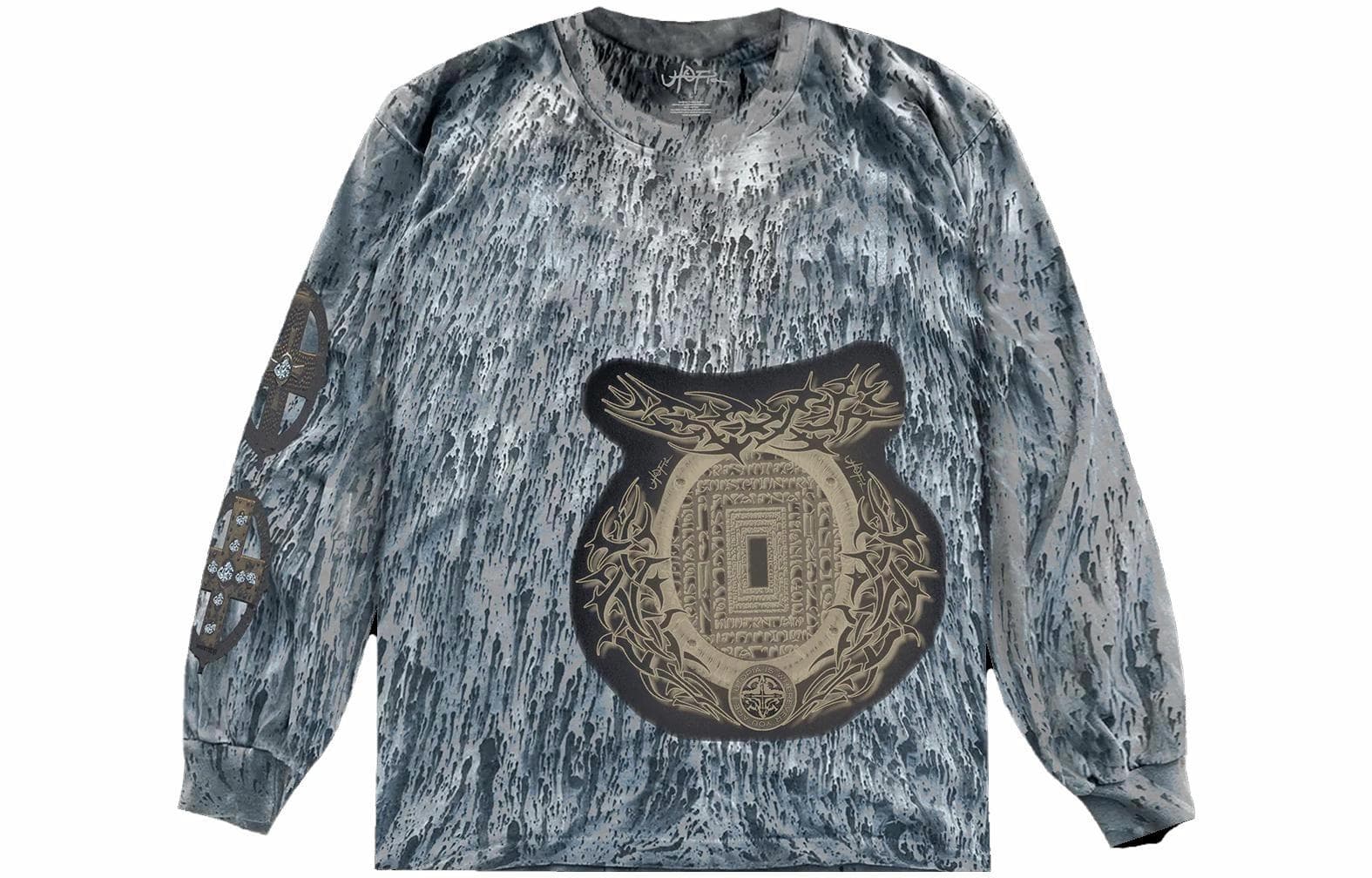 Travis Scott UTOPIA Long Sleeve Tee Blue