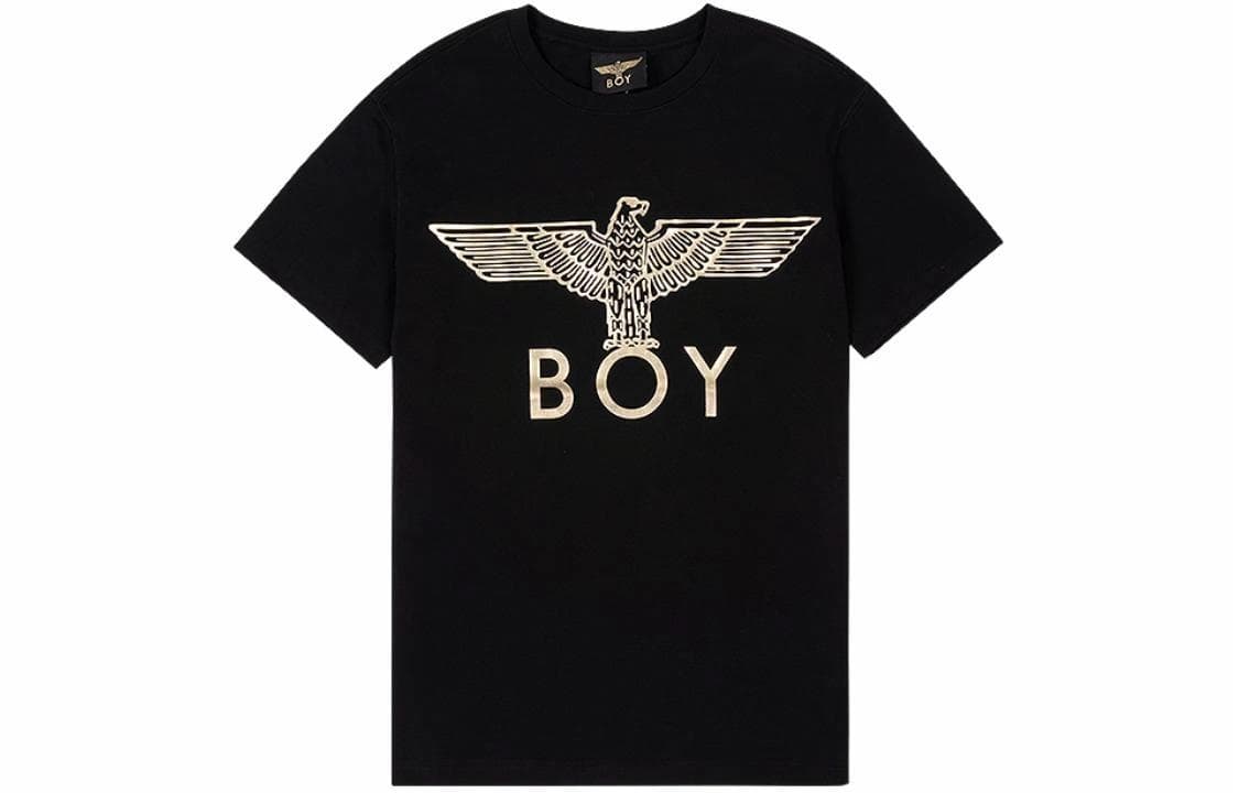 Boy London Eagle Print T-Shirt Black
