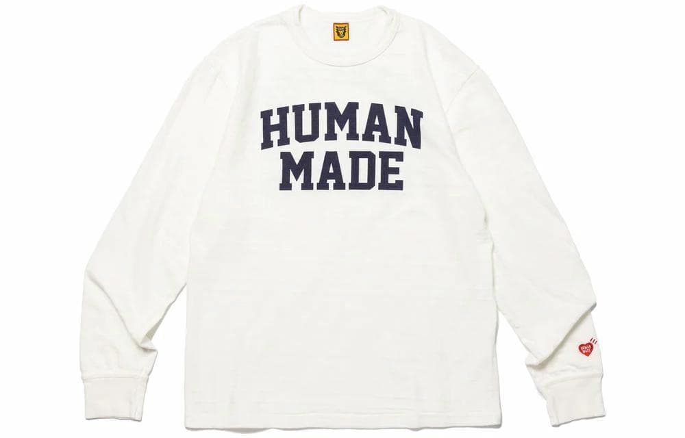 HUMAN MADE FW23 Retro Logo Long Sleeve Tee