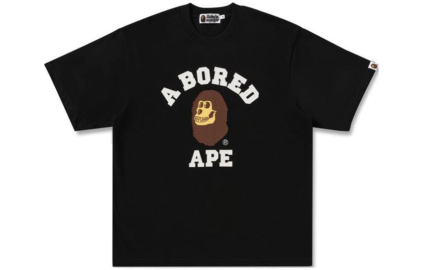 A BATHING APE x Bored Ape FW23 T-Shirt Black