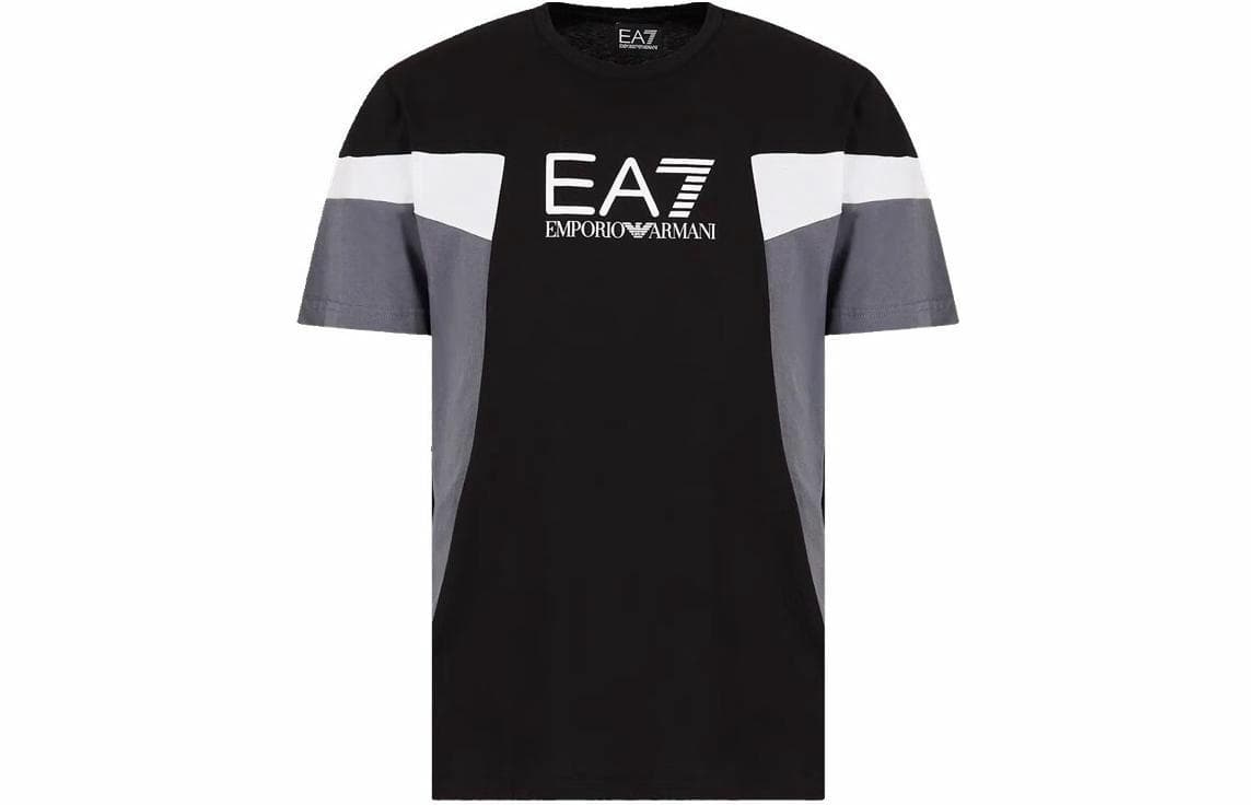 EMPORIO ARMANI/阿玛尼 Emporio Armani EA7 Logo T-Shirt Black