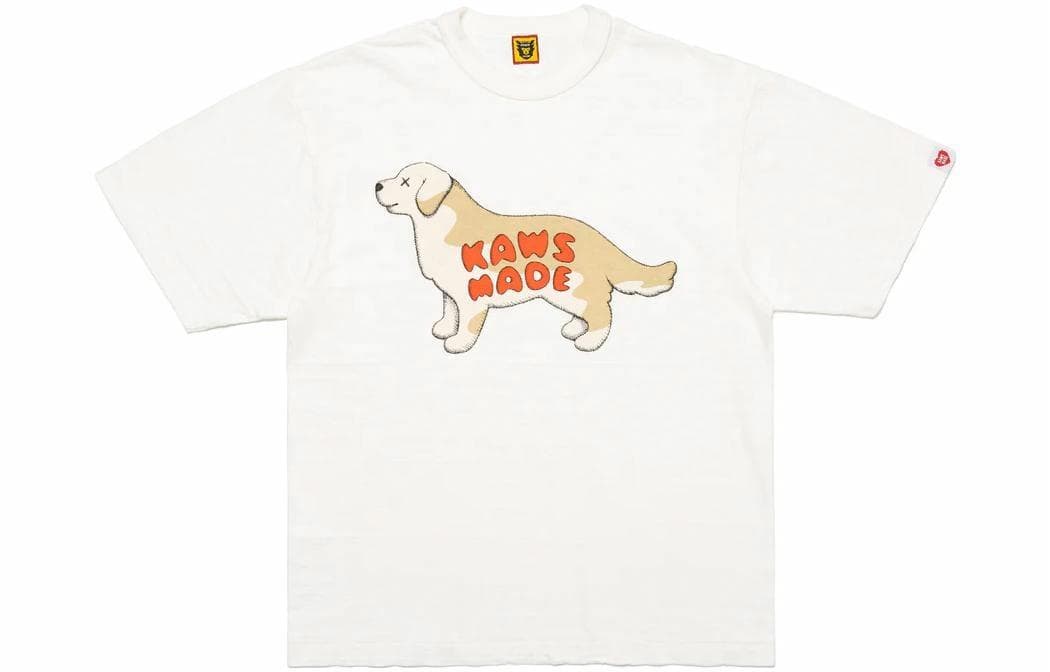 HUMAN MADE x KAWS Dog Print T-Shirt