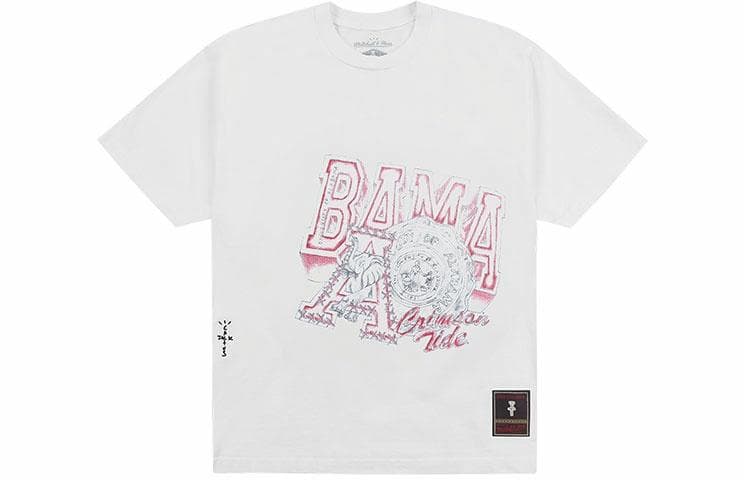 Travis Scott x Mitchell & Ness University of Alabama T-Shirt