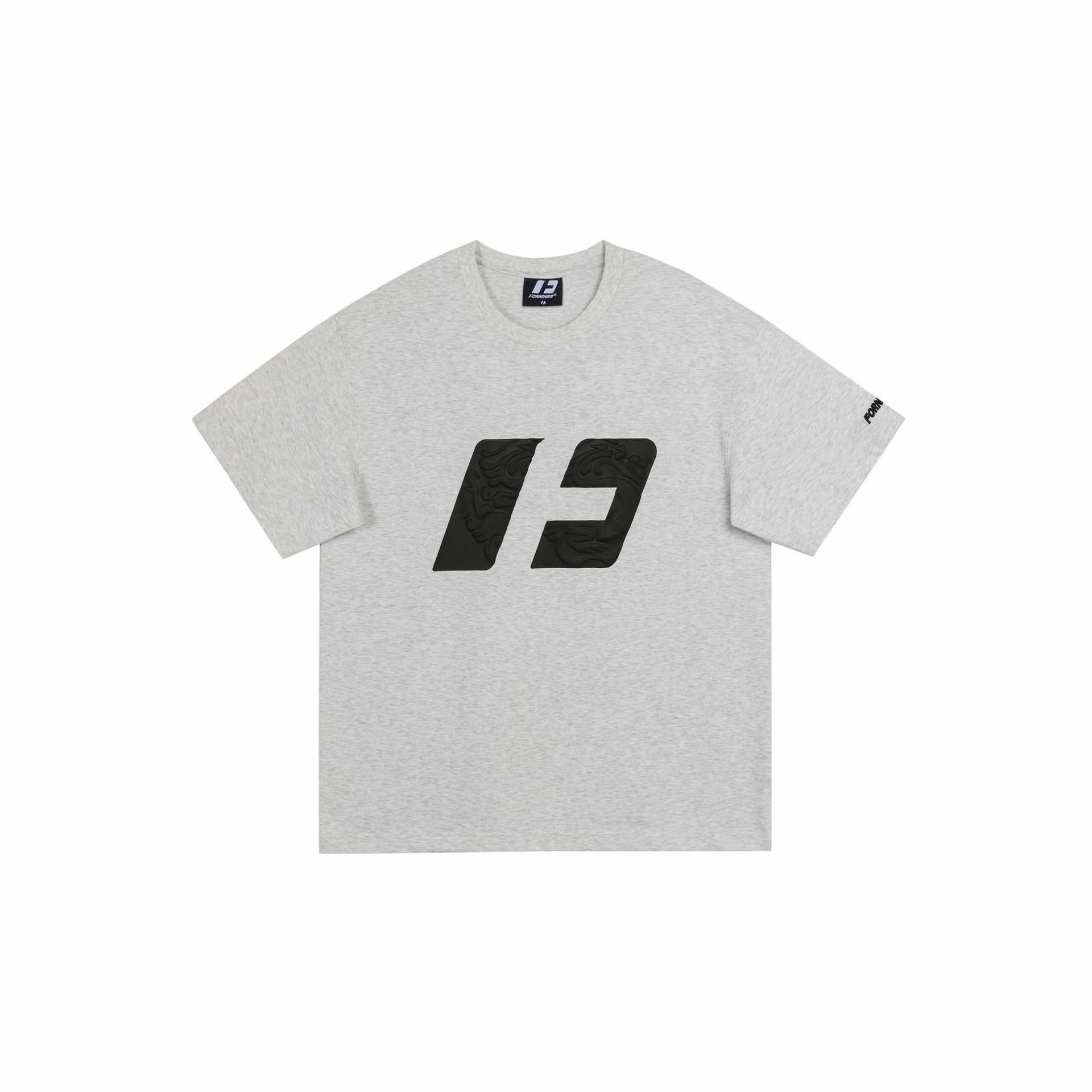 FORNINES Dragon Embroidered T-Shirt