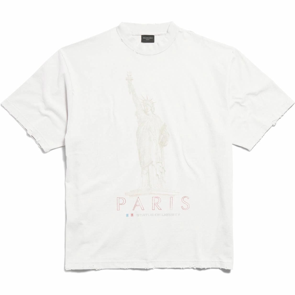 Balenciaga Statue of Liberty Print T-Shirt