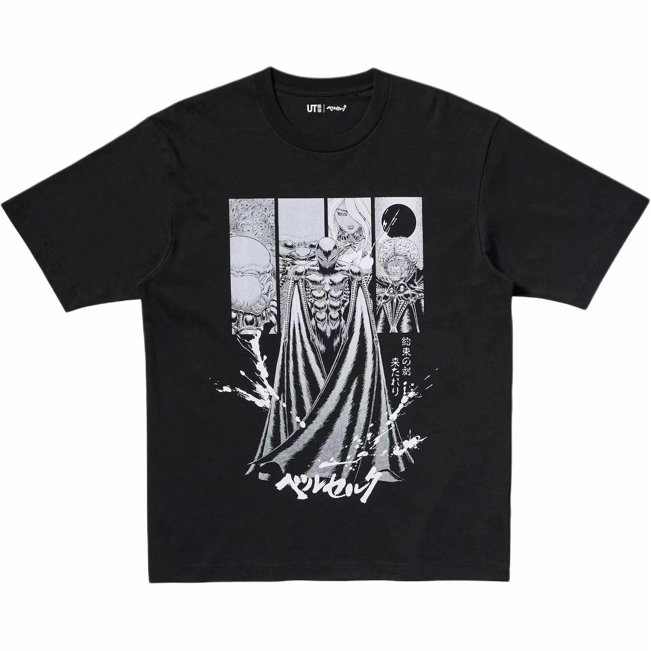 UNIQLO/优衣库 UNIQLO x Berserk SS25 Black Tee